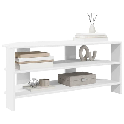 Rohováskříňnatv 102X40,5X45Cm Bílá Kompozitní Dřevo