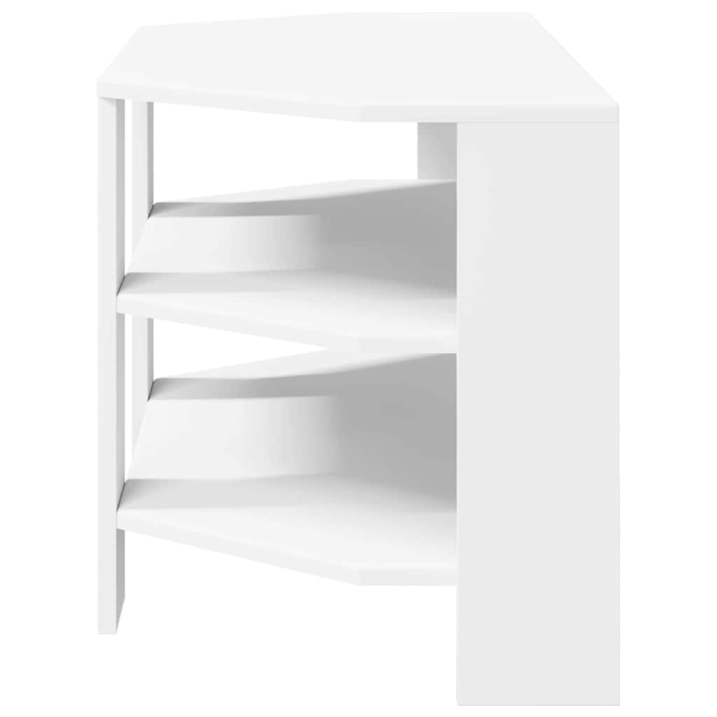 Rohováskříňnatv 102X40,5X45Cm Bílá Kompozitní Dřevo