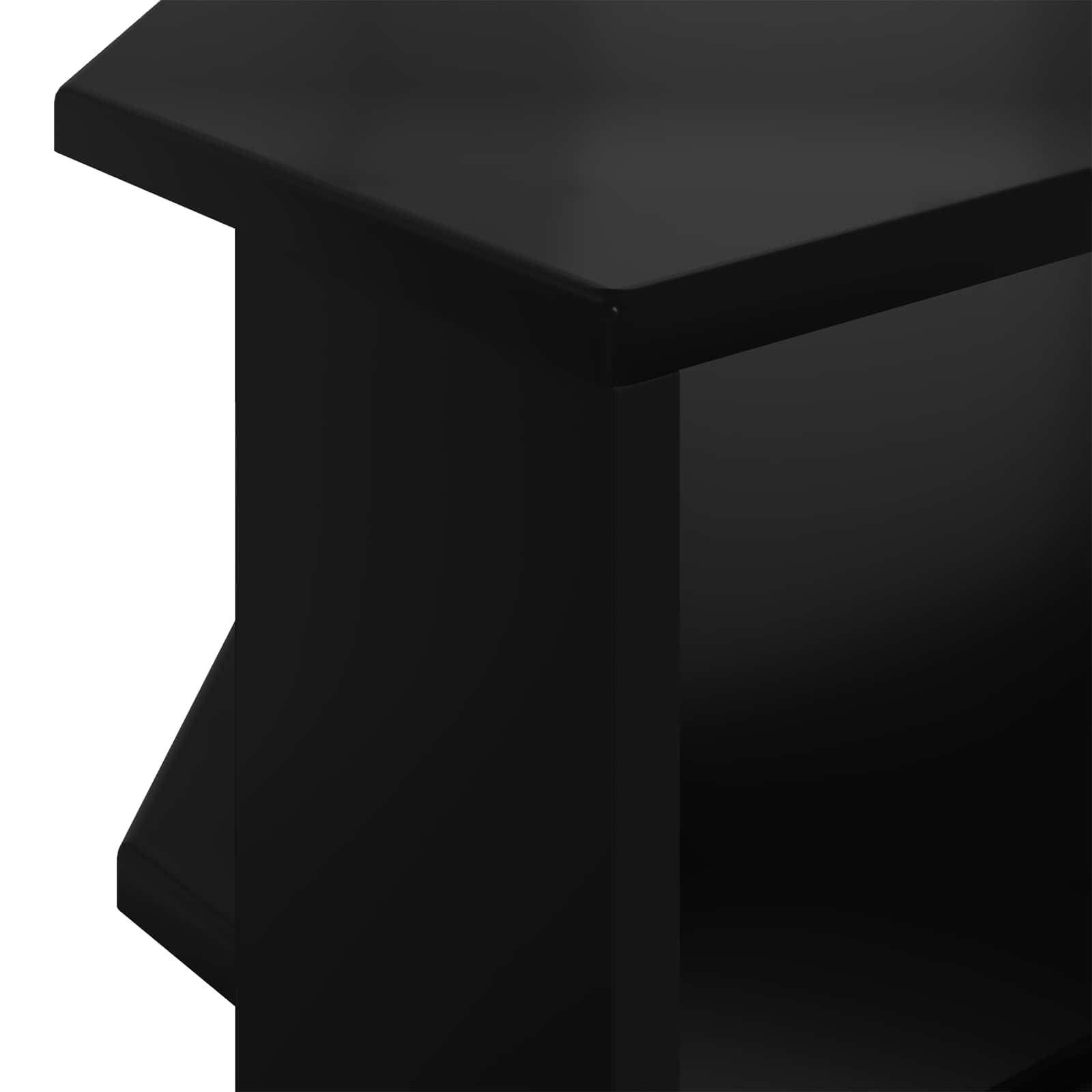 Rohováskříňnatv 102X40,5X45Cm Černá Kompozitní Dřevo