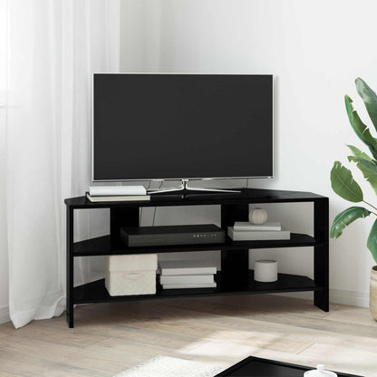 Rohováskříňnatv 102X40,5X45Cm Černá Kompozitní Dřevo