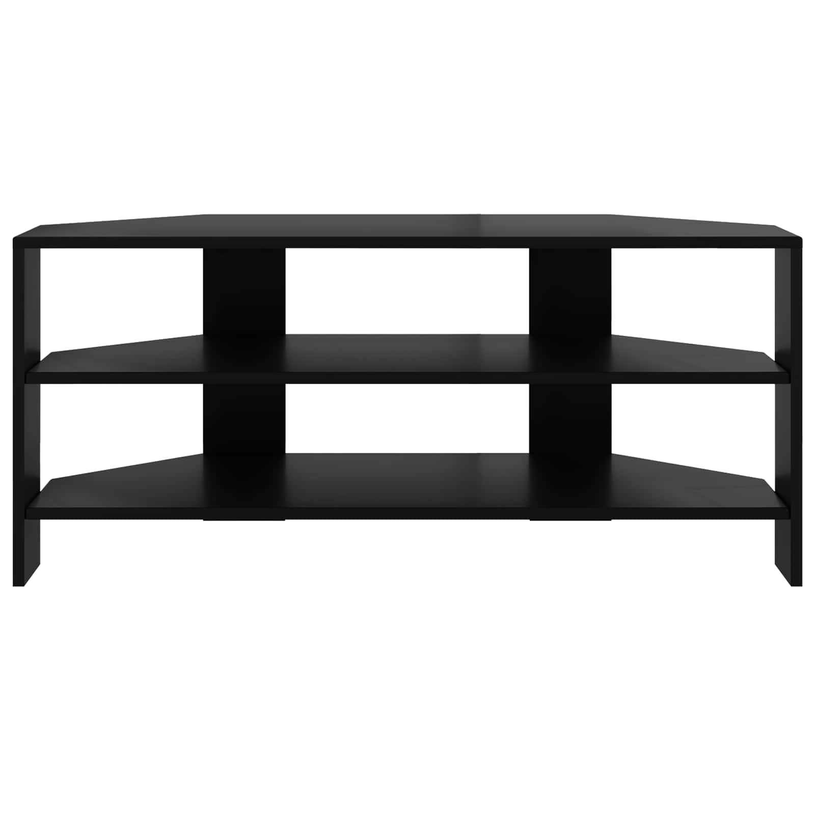 Rohováskříňnatv 102X40,5X45Cm Černá Kompozitní Dřevo