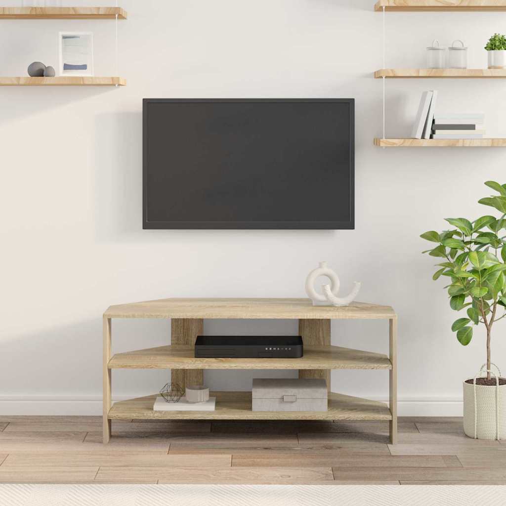 Rohováskříňnatv 102X40,5X45Cm Sonoma Dub Kompozitní Dřevo