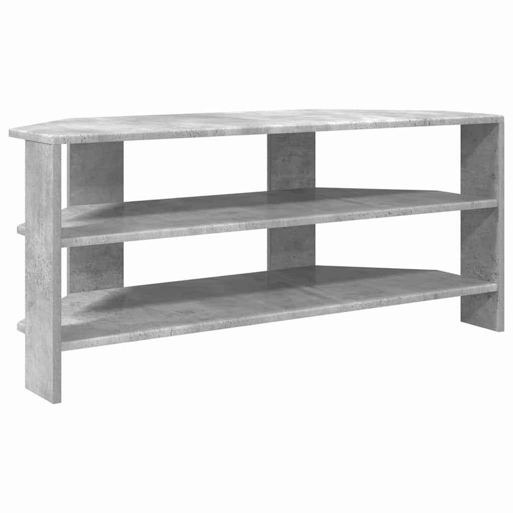 Rohováskříňnatv 102X40,5X45Cm Betonově Šedá Kompozitní Dřevo