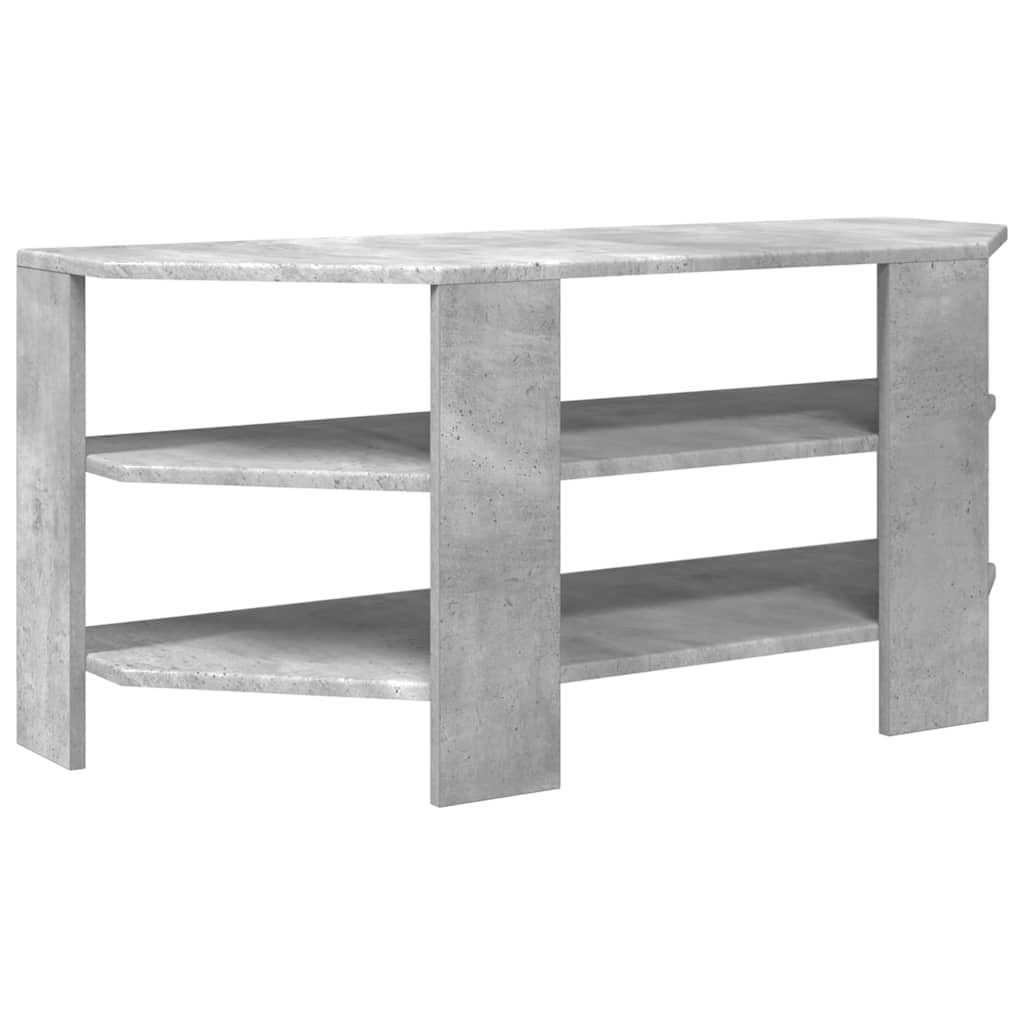 Rohováskříňnatv 102X40,5X45Cm Betonově Šedá Kompozitní Dřevo