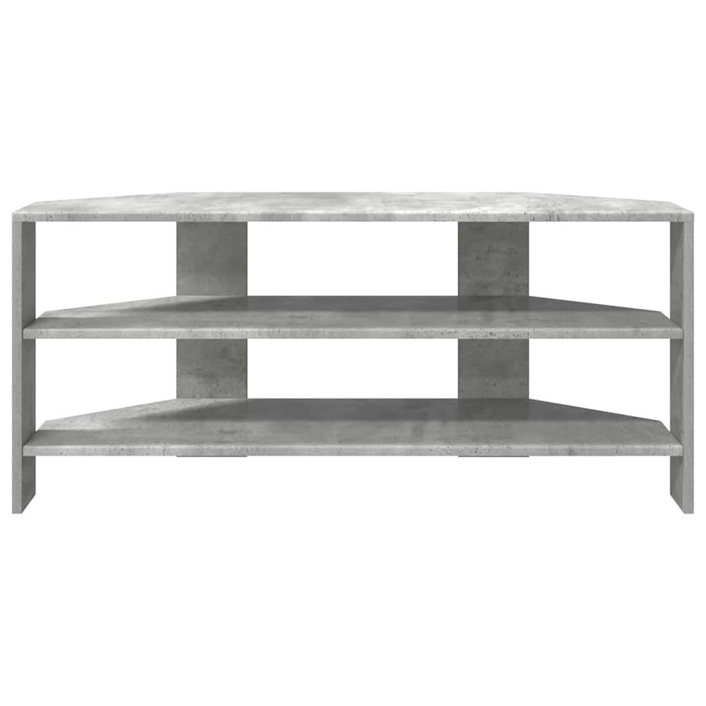 Rohováskříňnatv 102X40,5X45Cm Betonově Šedá Kompozitní Dřevo