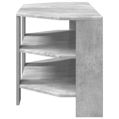 Rohováskříňnatv 102X40,5X45Cm Betonově Šedá Kompozitní Dřevo