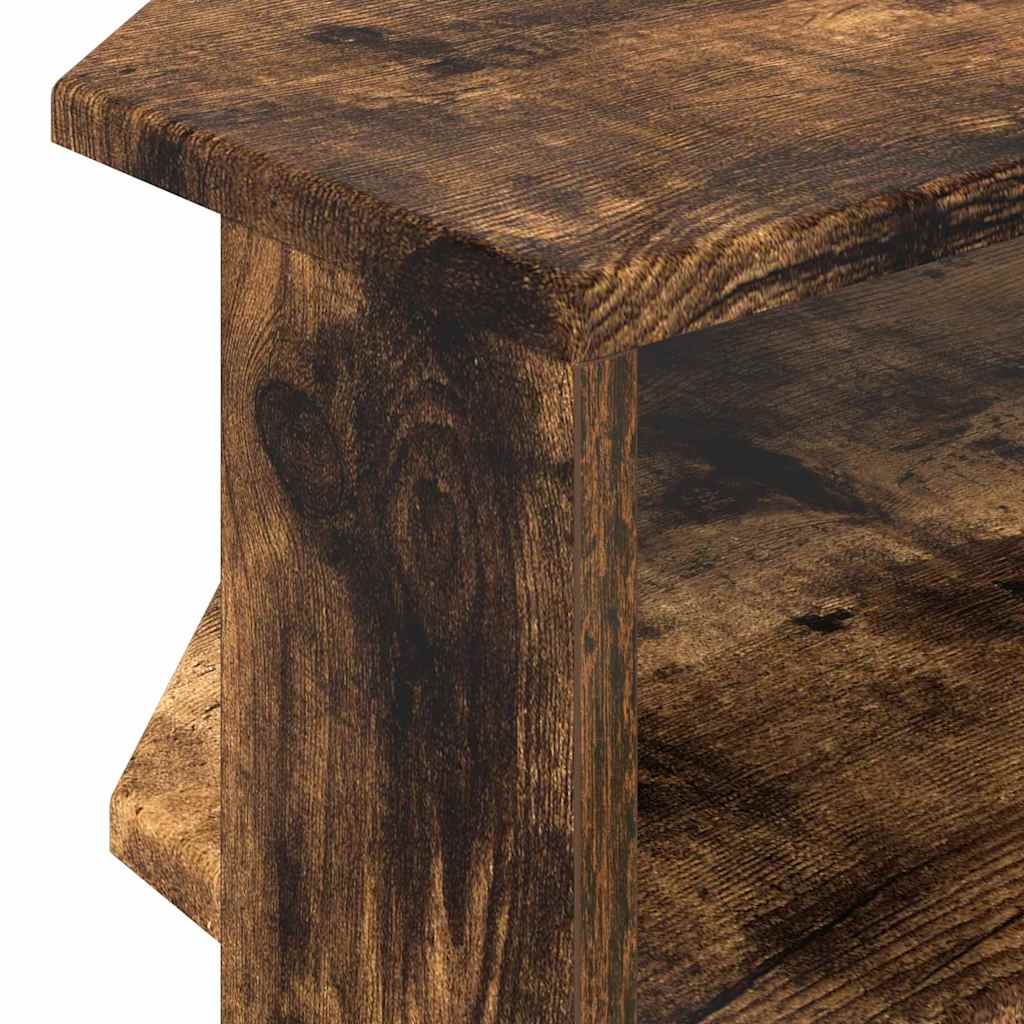 Rohováskříňnatv Kouřový Dub 102X40,5X45Cm Kompozitní Dřevo