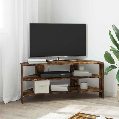 Rohováskříňnatv Kouřový Dub 102X40,5X45Cm Kompozitní Dřevo