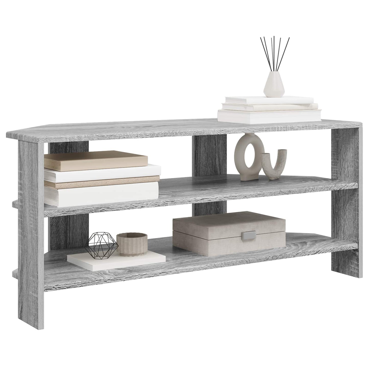 Rohováskříňnatv 102X40,5X45Cm Šedá Sonoma Kompozitní Dřevo