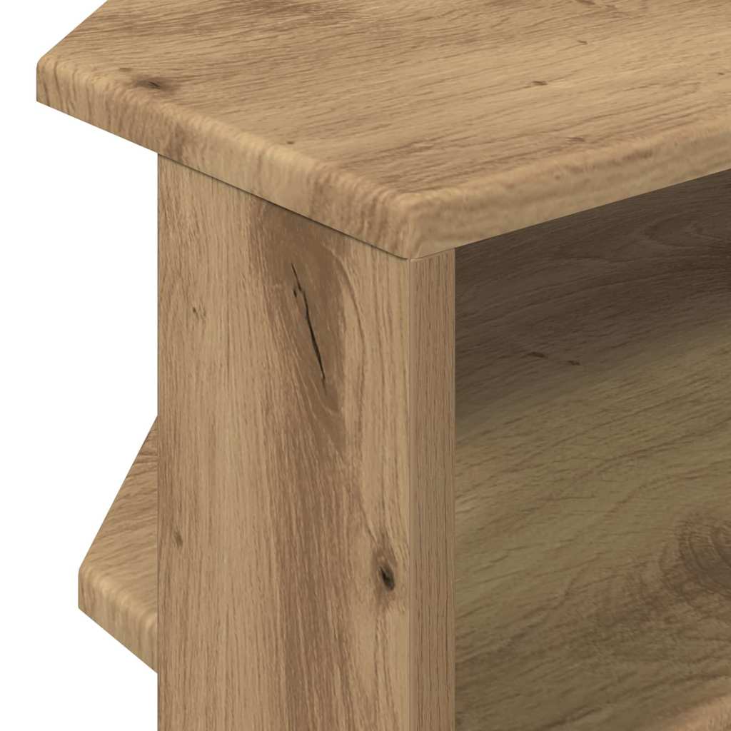 Rohováskříňnatv 102X40,5X45Cm Artisanový Dub Kompozitní Dřevo