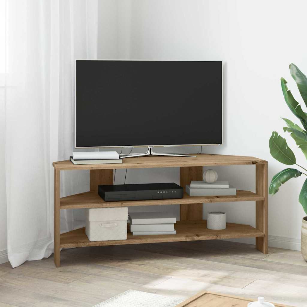 Rohováskříňnatv 102X40,5X45Cm Artisanový Dub Kompozitní Dřevo