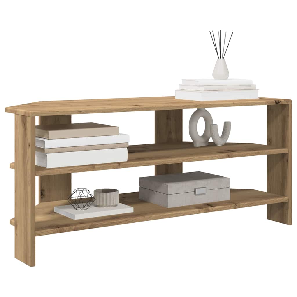 Rohováskříňnatv 102X40,5X45Cm Artisanový Dub Kompozitní Dřevo