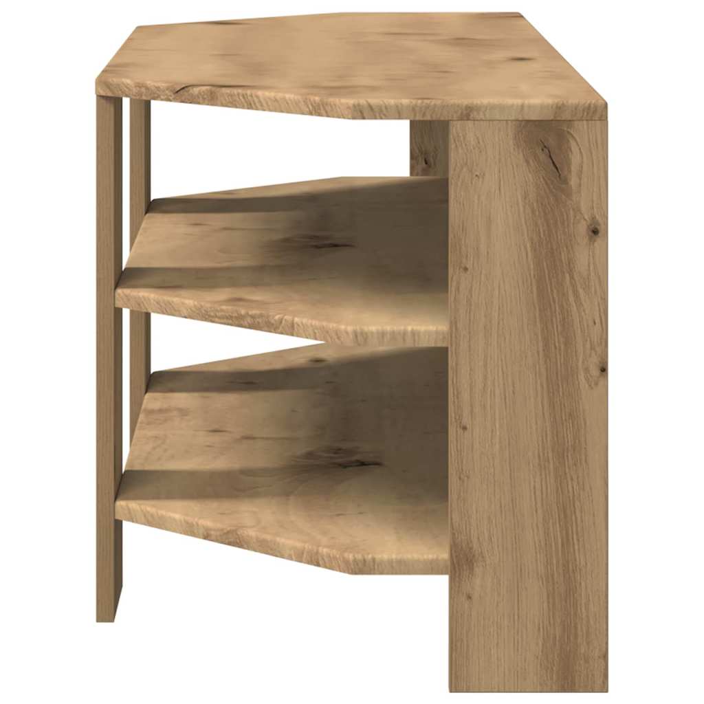 Rohováskříňnatv 102X40,5X45Cm Artisanový Dub Kompozitní Dřevo