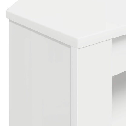 Rohováskříňnatv 102 X 40,5 X 45 Cm Bílá Kompozitní Dřevo