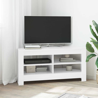 Rohováskříňnatv 102 X 40,5 X 45 Cm Bílá Kompozitní Dřevo
