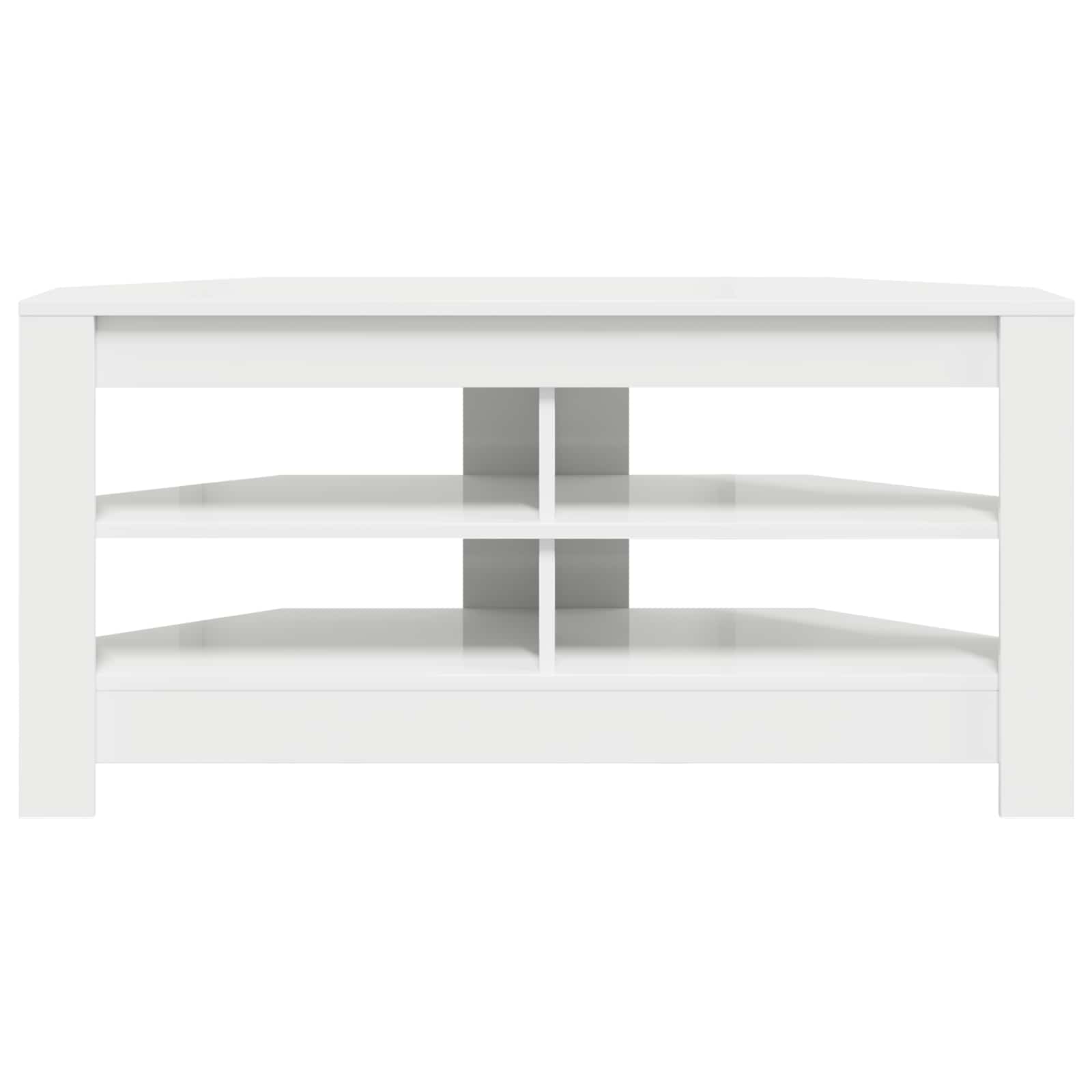 Rohováskříňnatv 102 X 40,5 X 45 Cm Bílá Kompozitní Dřevo