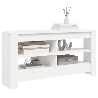 Rohováskříňnatv 102 X 40,5 X 45 Cm Bílá Kompozitní Dřevo