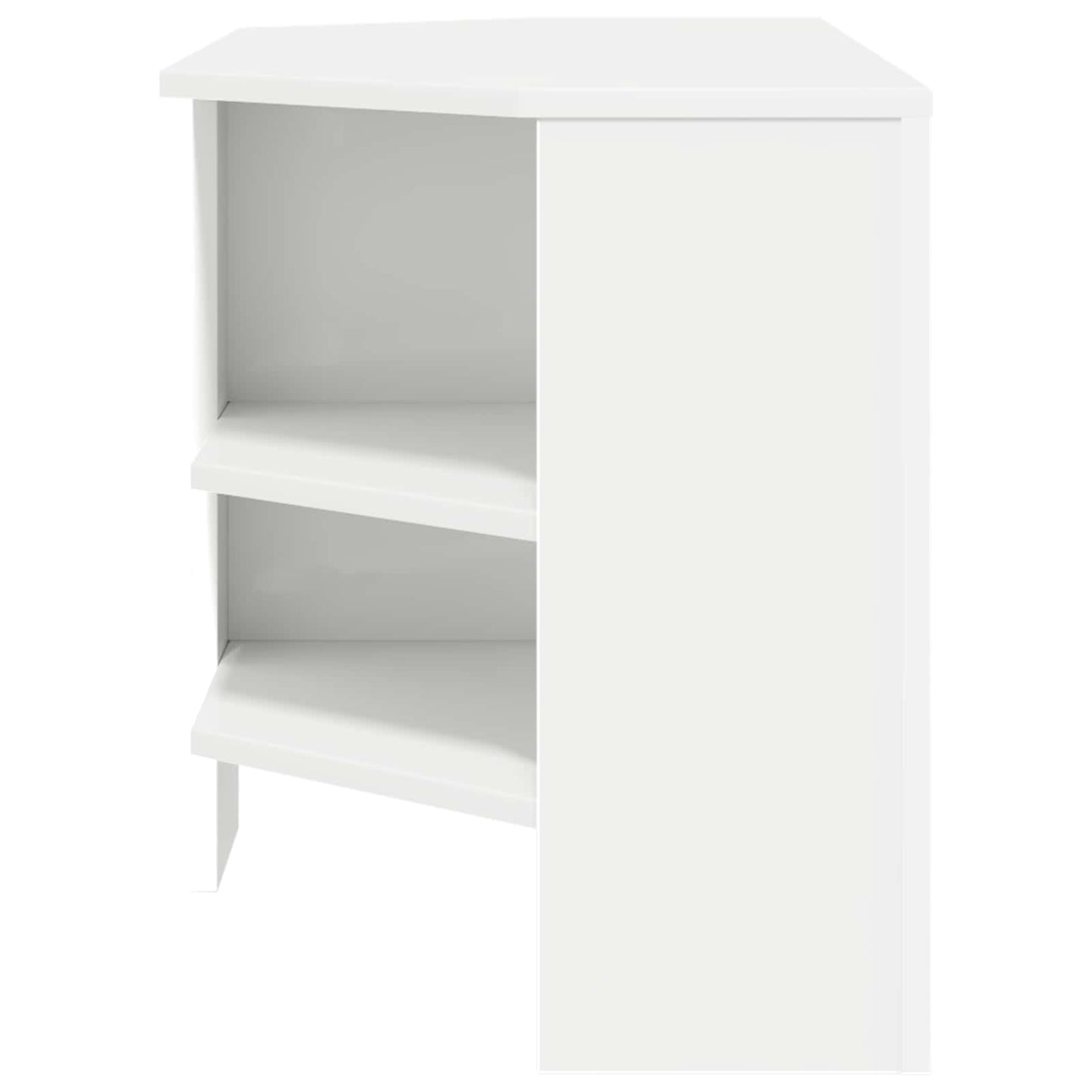 Rohováskříňnatv 102 X 40,5 X 45 Cm Bílá Kompozitní Dřevo