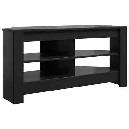 Rohováskříňnatv 102 X 40,5 X 45 Cm Černá Kompozitní Dřevo