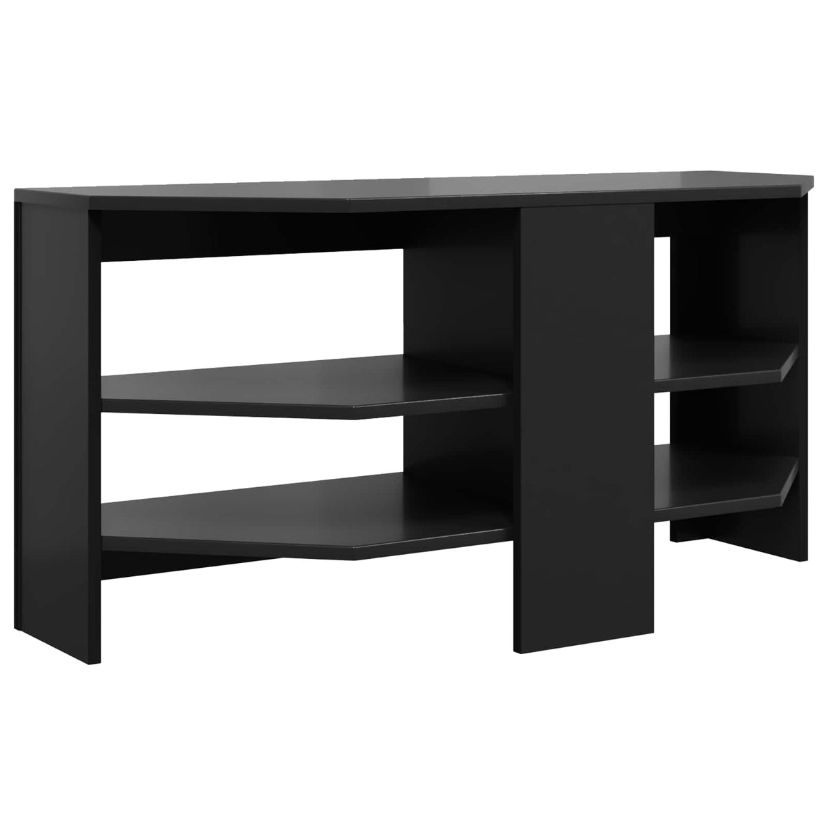 Rohováskříňnatv 102 X 40,5 X 45 Cm Černá Kompozitní Dřevo