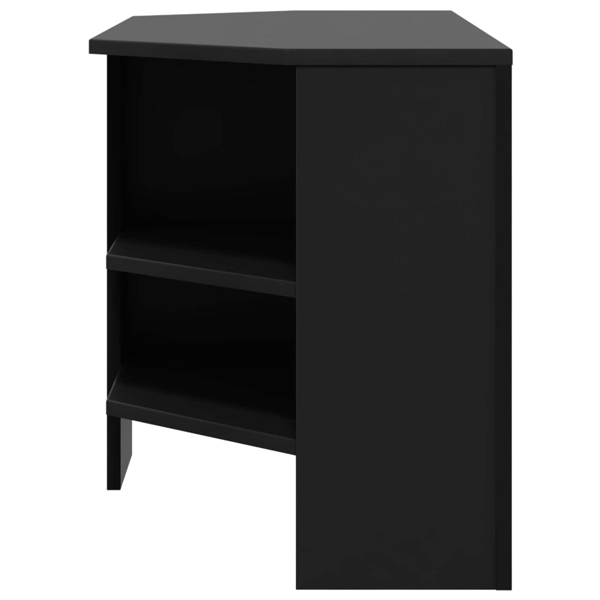Rohováskříňnatv 102 X 40,5 X 45 Cm Černá Kompozitní Dřevo