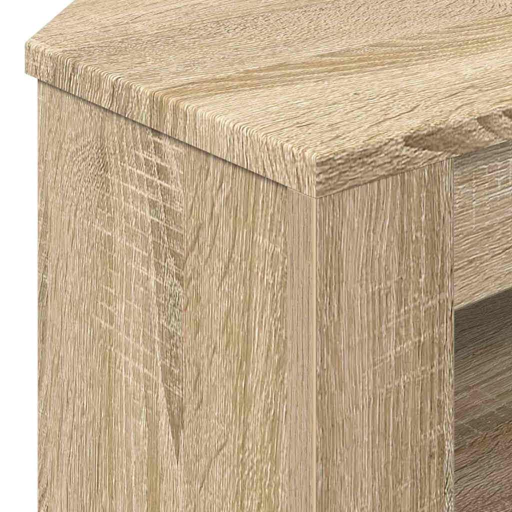 Rohováskříňnatv 102 X 40,5 X 45 Cm Sonoma Dub Kompozitní Dřevo