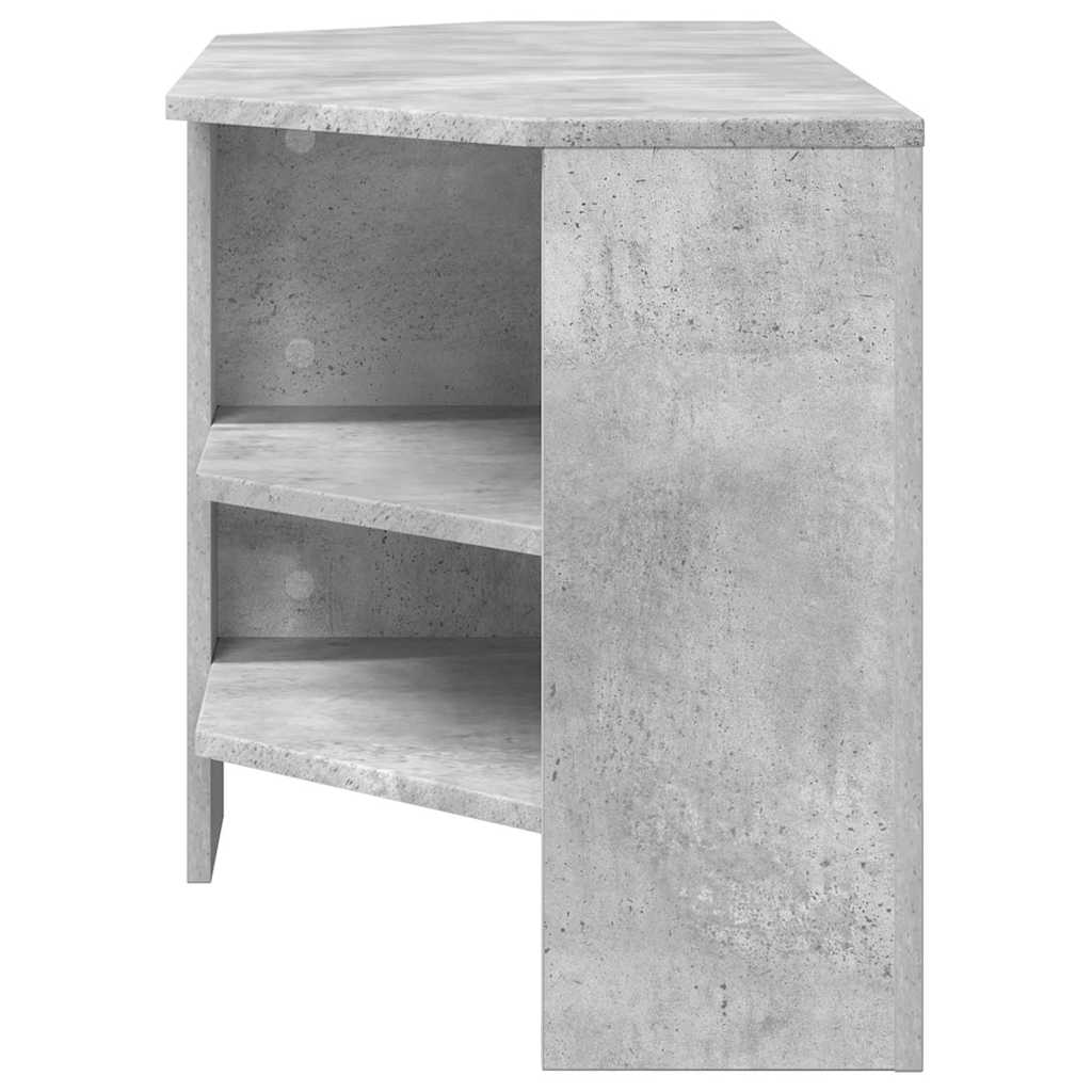 Rohováskříňnatv 102 X 40,5 X 45 Cm Betonově Šedá