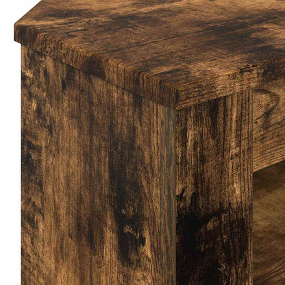 Rohováskříňnatv 102 X 40,5 X 45 Cm Kouřový Dub Kompozitní Dřevo