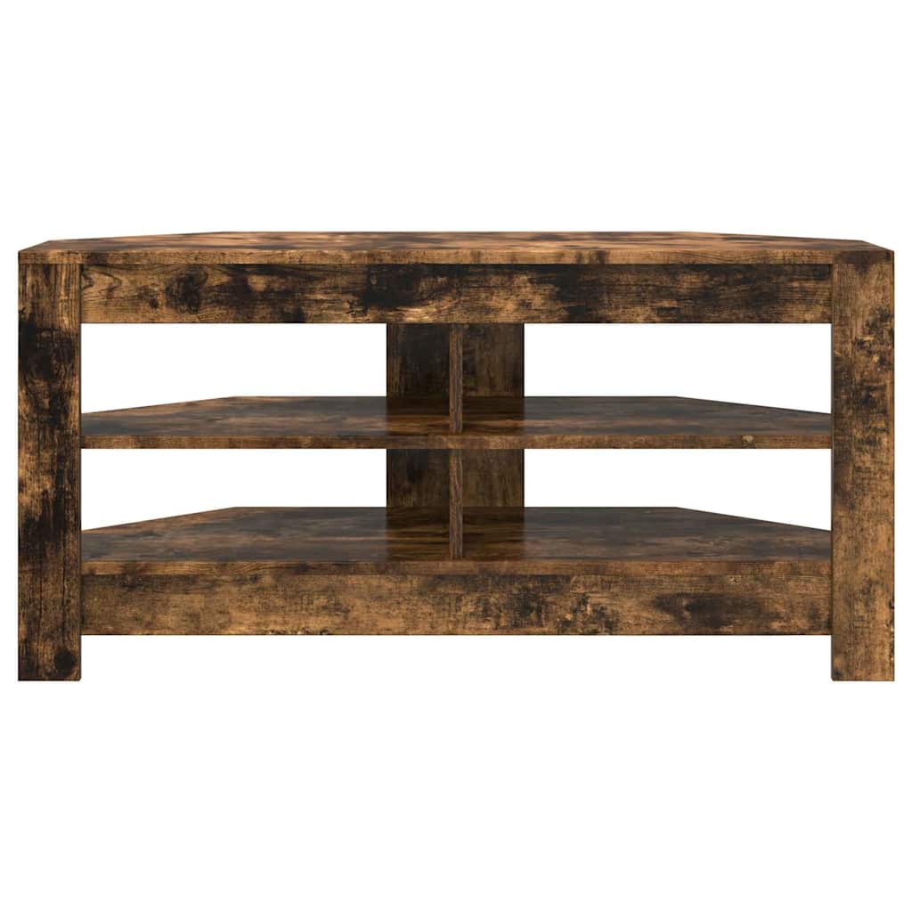 Rohováskříňnatv 102 X 40,5 X 45 Cm Kouřový Dub Kompozitní Dřevo