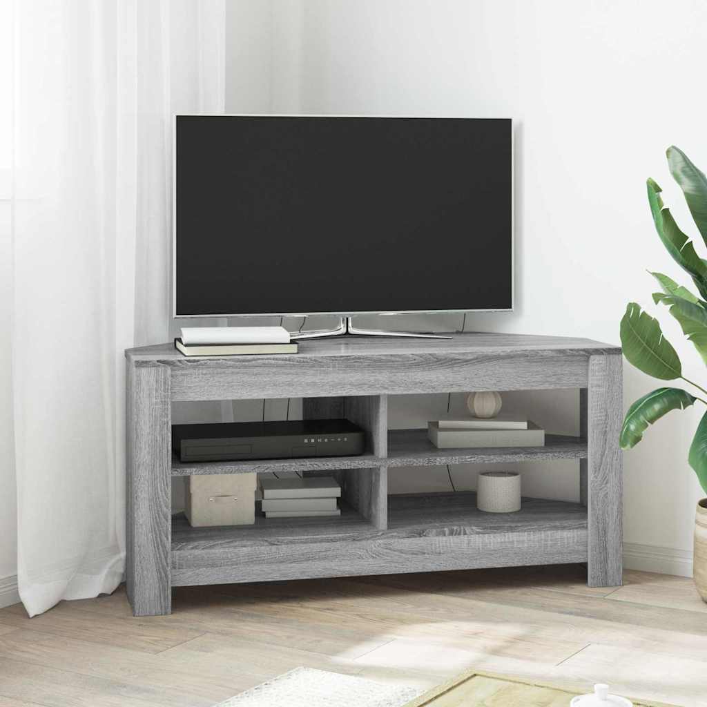 Rohováskříňnatv 102 X 40,5 X 45 Cm Šedá Sonoma Kompozitní Dřevo