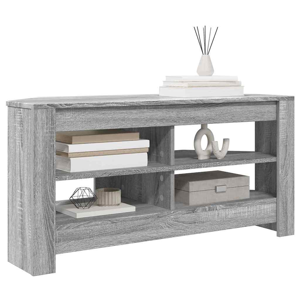 Rohováskříňnatv 102 X 40,5 X 45 Cm Šedá Sonoma Kompozitní Dřevo