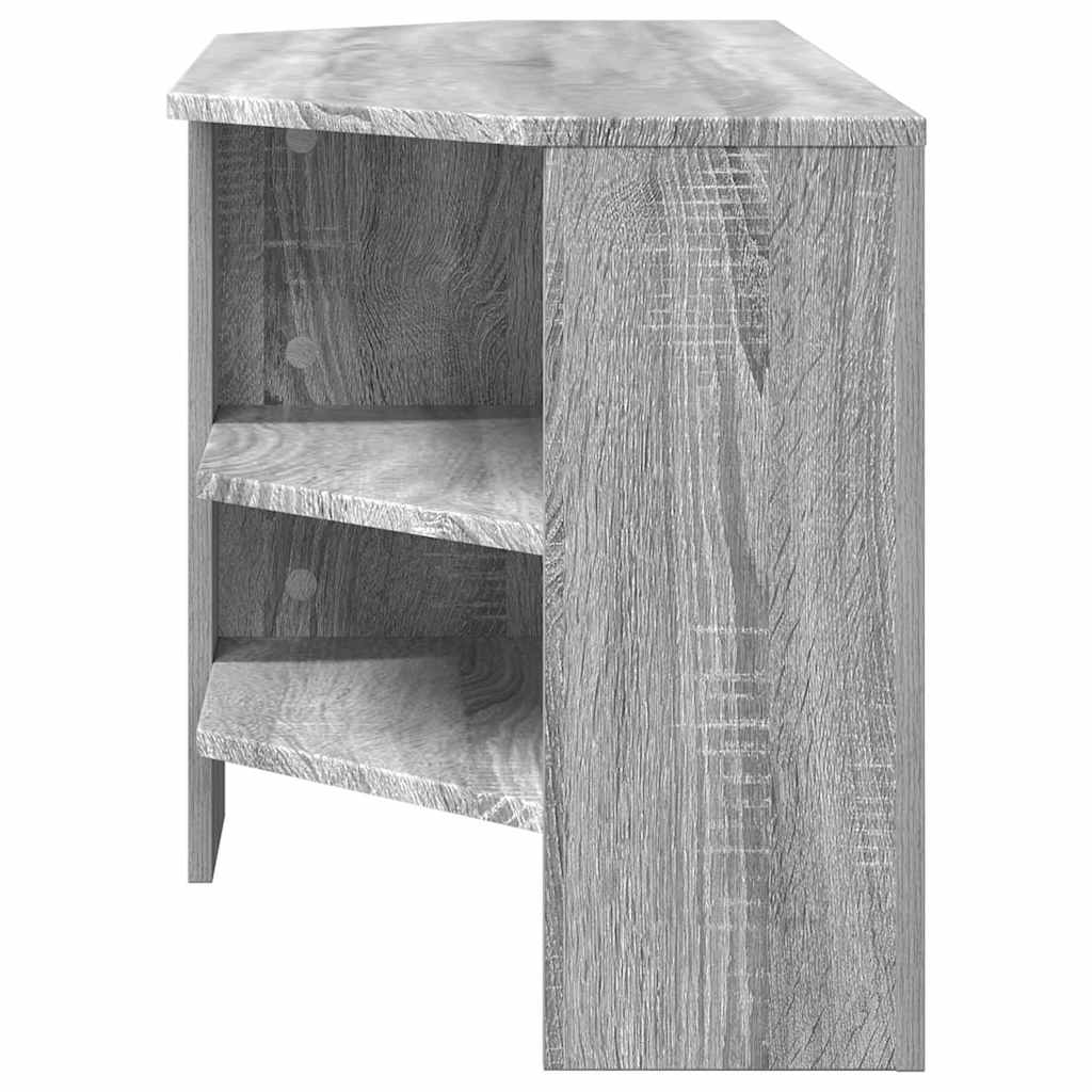 Rohováskříňnatv 102 X 40,5 X 45 Cm Šedá Sonoma Kompozitní Dřevo
