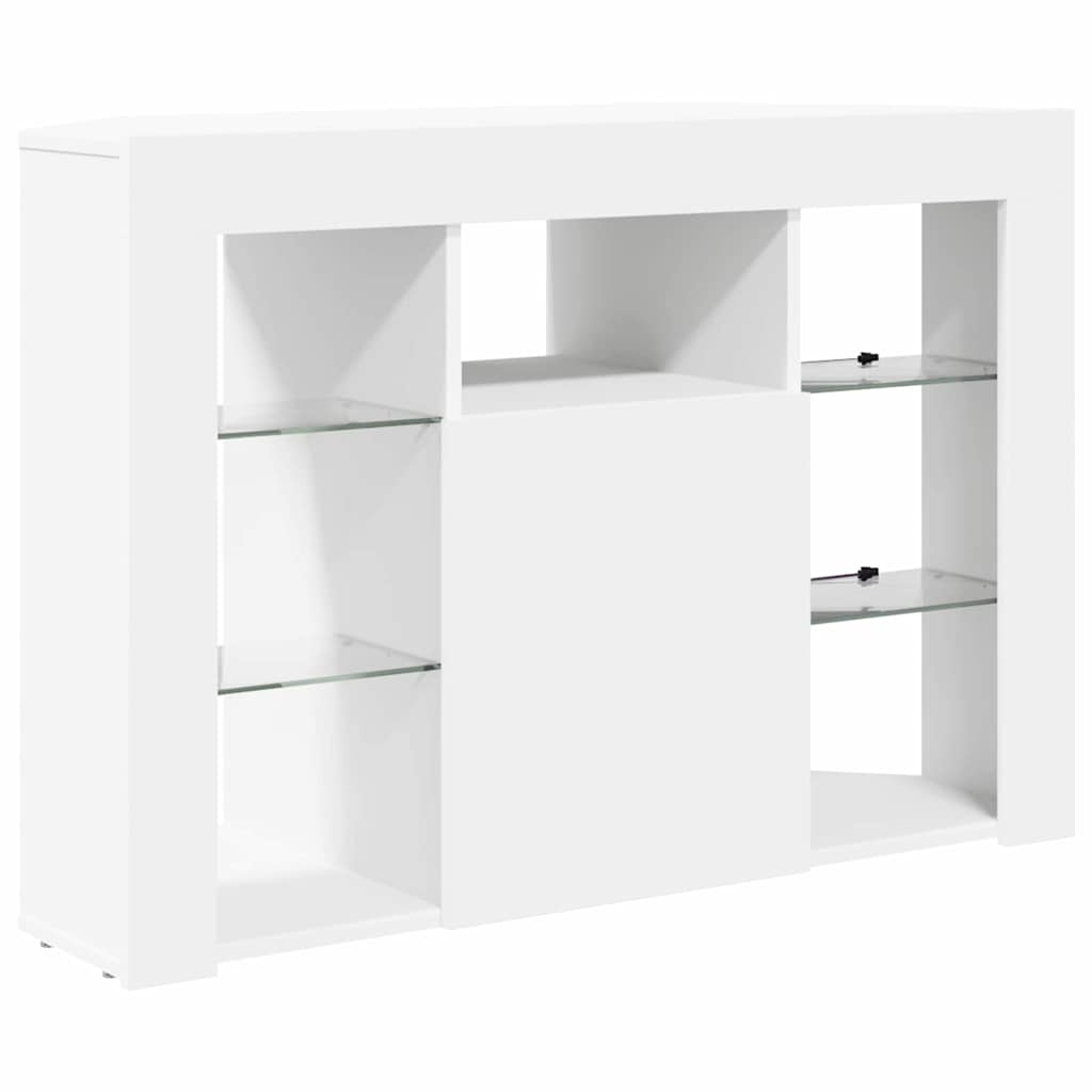 Rohový Led Tv Stojan 100X40X68Cm Bílá Kompozitní Dřevo