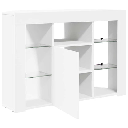 Rohový Led Tv Stojan 100X40X68Cm Bílá Kompozitní Dřevo