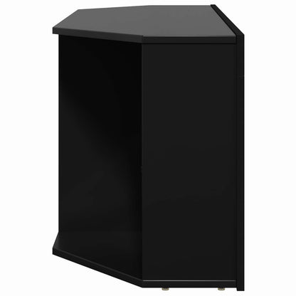 Rohový Led Tv Stojan 100 X 40 X 50 Cm Černá Kompozitní Dřevo