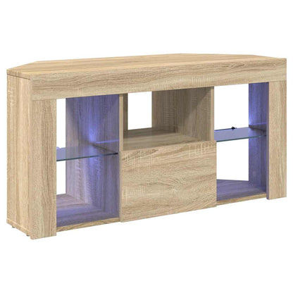 Rohový Led Tv Stojan 100 X 40 X 50 Cm Sonoma Dub