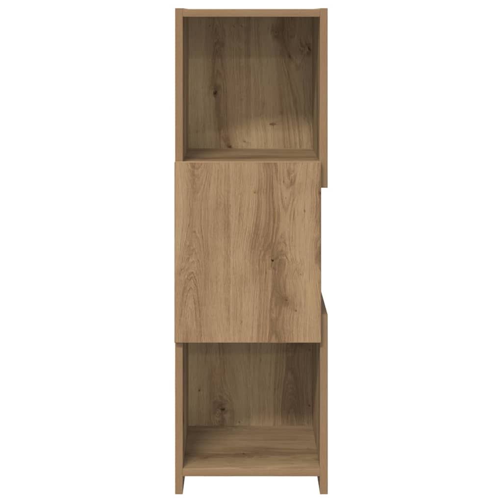 Rohová Skříňka 30,5X30X95Cm Kompozitní Dřevo Artisanový Dub