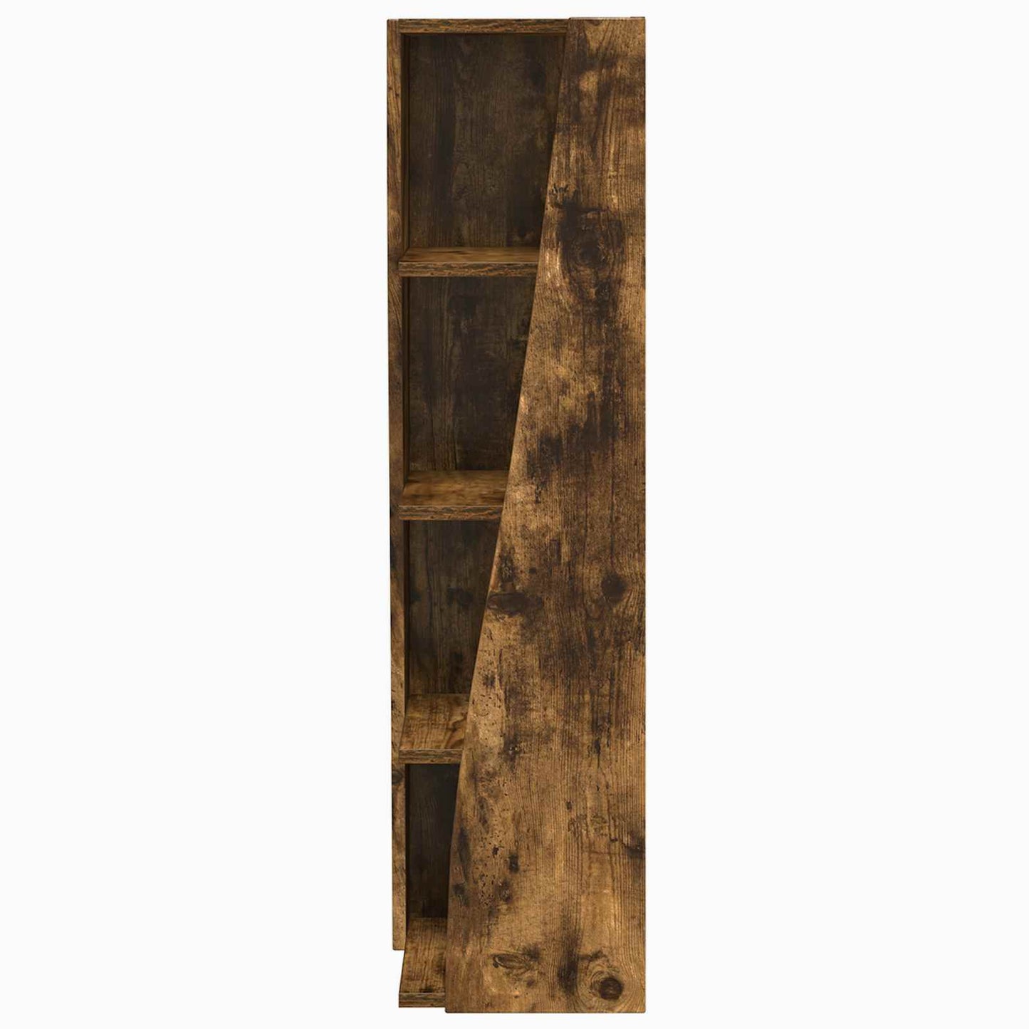 Rohová Skříňka 27,5X27X102Cm Kompozitní Dřevo Kouřový Dub