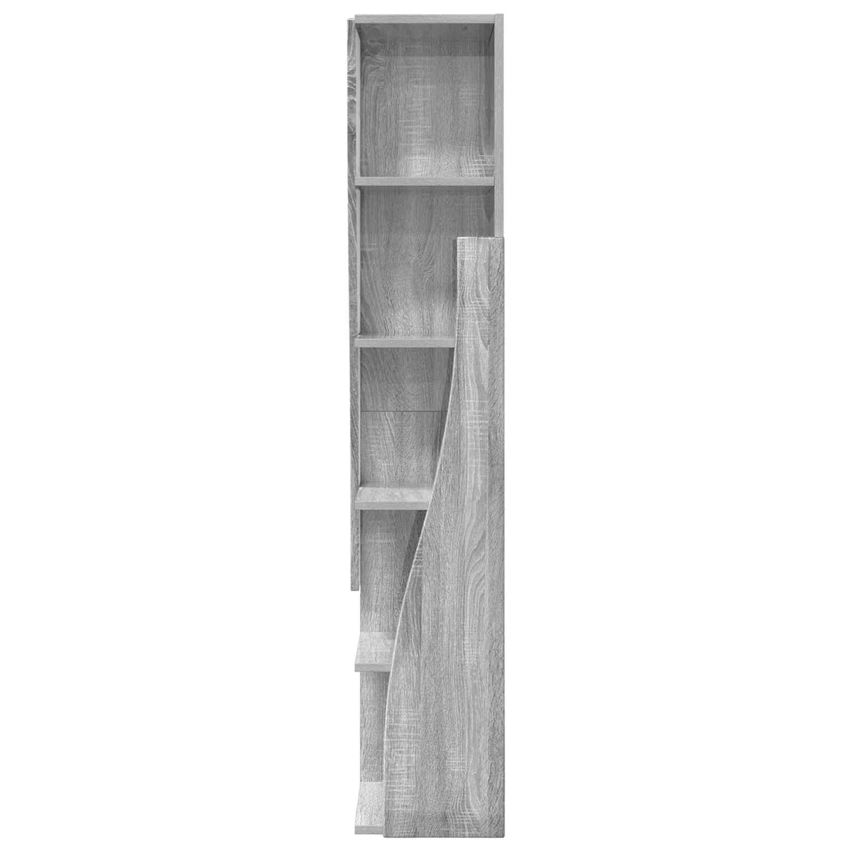 Rohová Skříňka 27,5X27X140Cm Kompozitní Dřevo Šedá Sonoma