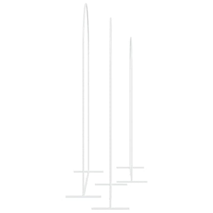 Svatební Oblouk 3 Ks 120 X 40 X 217 Cm Ocel