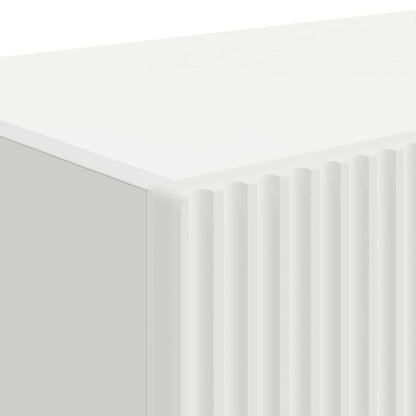 Tv Wall Cabinet 39 X 31 X 29,5 Cm Bílá Kompozitní Dřevo