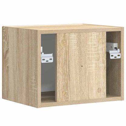 Tv Wall Cabinet 39 X 31 X 29,5 Cm Sonoma Kompozitní Dřevo