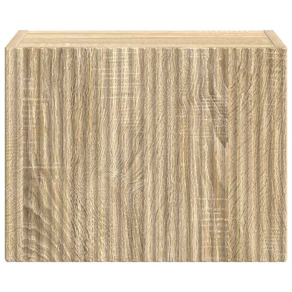 Tv Wall Cabinet 39 X 31 X 29,5 Cm Sonoma Kompozitní Dřevo