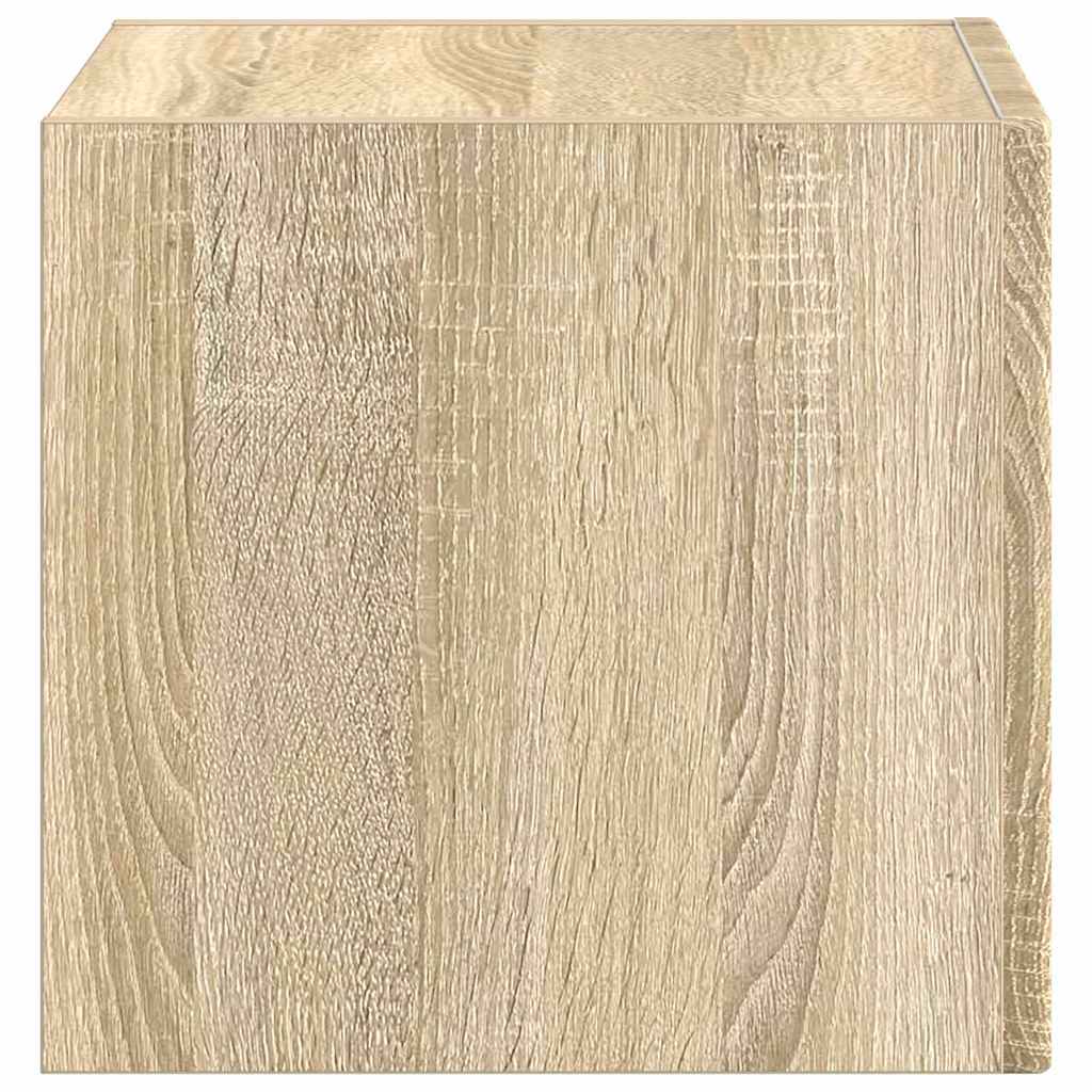Tv Wall Cabinet 39 X 31 X 29,5 Cm Sonoma Kompozitní Dřevo