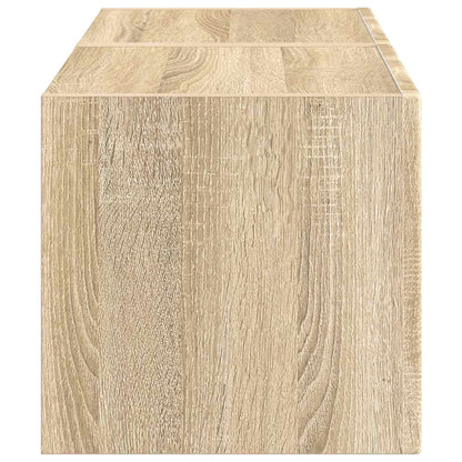 Tv Wall Cabinet 2 Pcs Sonoma Kompozitní Dřevo