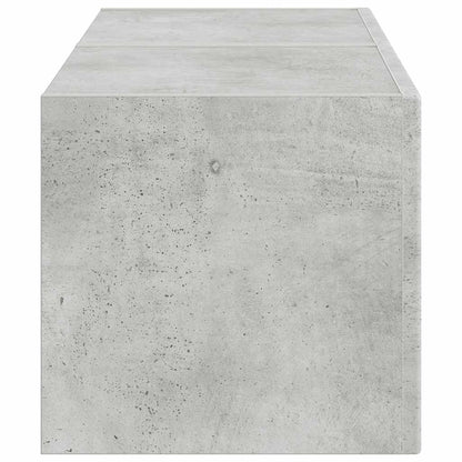 Tv Wall Cabinet 2 Pcs Beton Kompozitní Dřevo