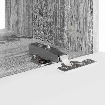 Tv Wall Cabinet 2 Pcs Šedá Sonoma Kompozitní Dřevo