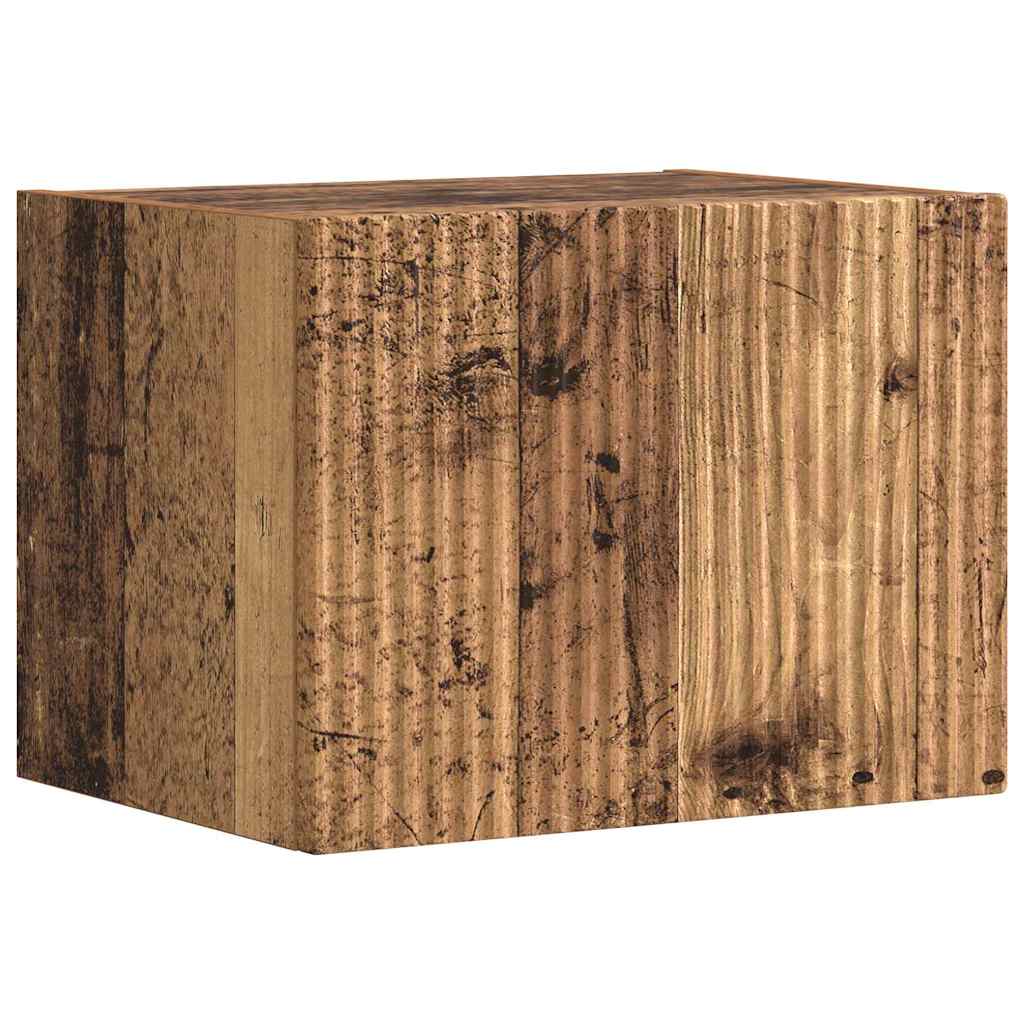 Tv Wall Cabinet 39 X 31 X 29,5 Cm Staré Dřevo Kompozitní Dřevo