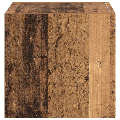 Tv Wall Cabinet 39 X 31 X 29,5 Cm Staré Dřevo Kompozitní Dřevo