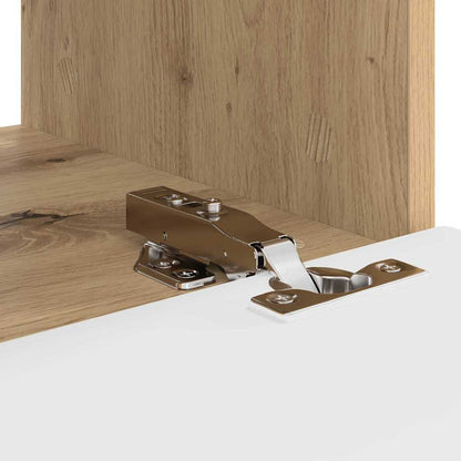 Tv Wall Cabinet 2 Pcs Umělecký Dub Kompozitní Dřevo